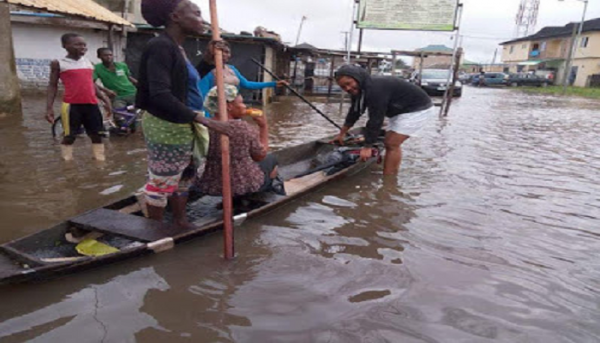 Photos: Lekki, Lagos Island submerged by Flood after heavy downpour in ...