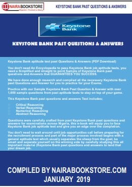 Keystone Bank past Questions