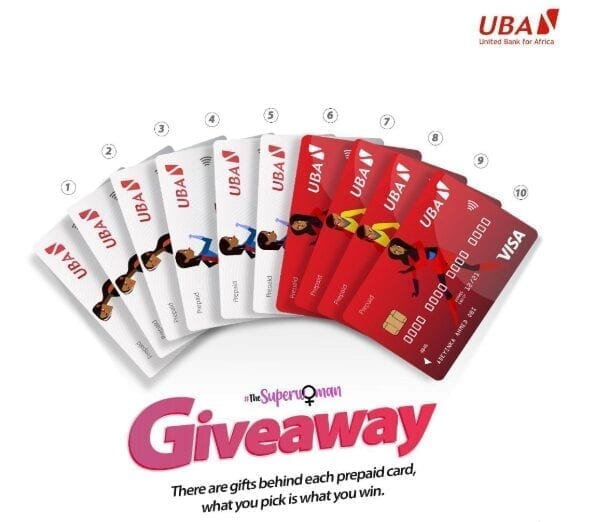 UBA prepaid cards