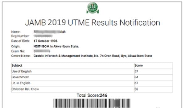Utme 2019: Check JAMB Results Using JAMB Registration Number