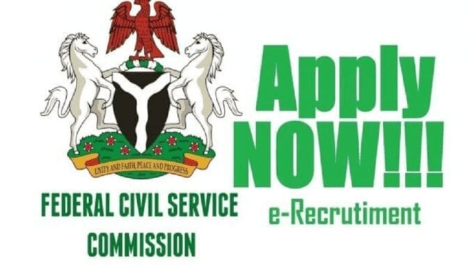 Federal civil service recruitment