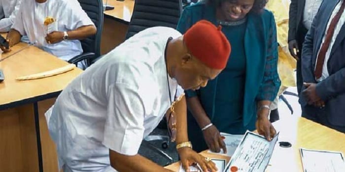Hope Uzodinma Receives Certificate Of Return As Imo Governor