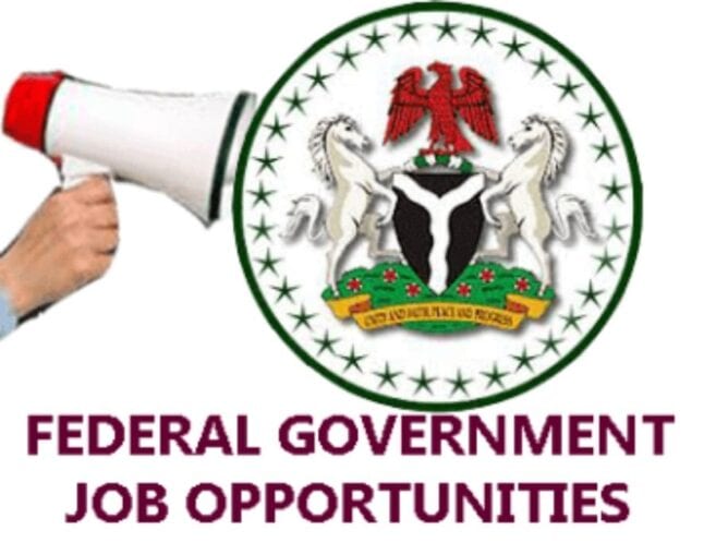 federal government jobs in nigeria