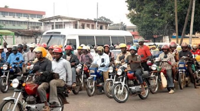 roads banned from Okada in lagos