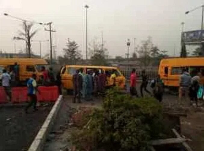 Lagos bus drivers