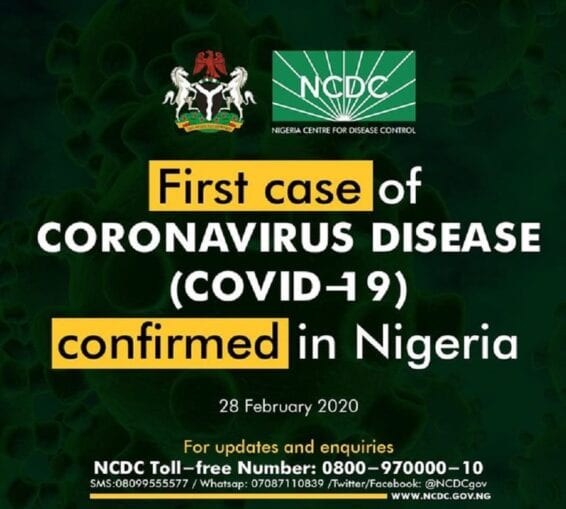 Nigeria Confirms First Case of Coronavirus in Lagos
