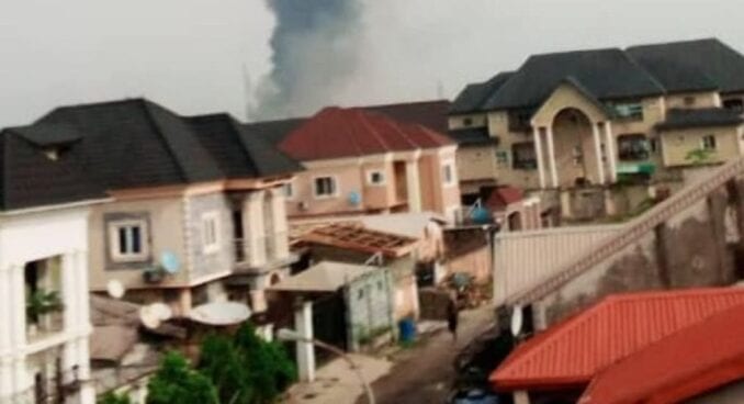 Massive explosion rocks Lagos
