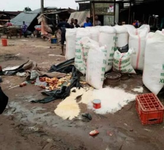 Traders officials clash in Abia