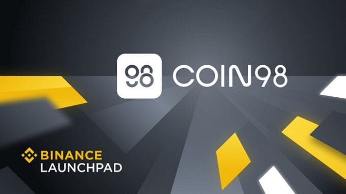 Binance Launchpad announces Coin98 C98 Token Sale