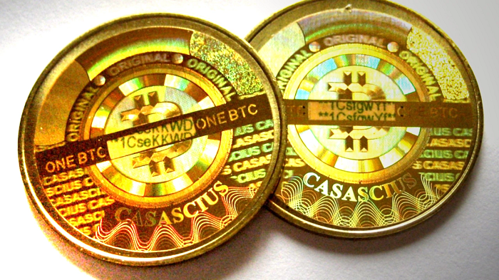 Casascius Physical Bitcoin Collection Grows Scarcer